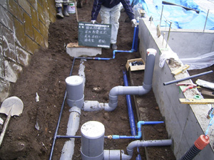 給排水管工事施工事例